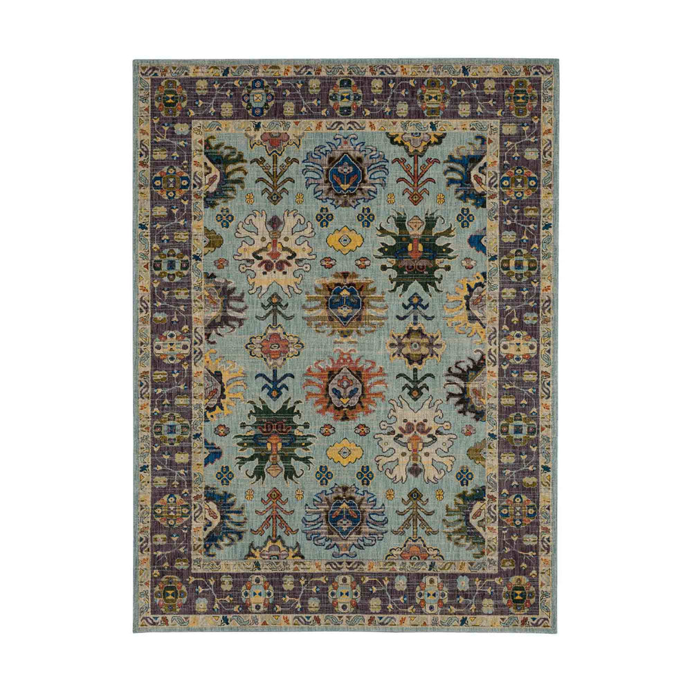 Obsession Blue in Blue 2'4"x7'10" Area Rugs
