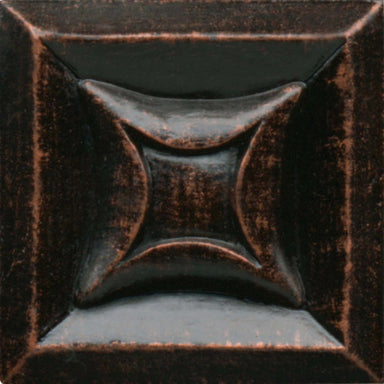 Armor in Oil Rub Bronze - Deco 2 X 12 - Style 3 Metal Tile