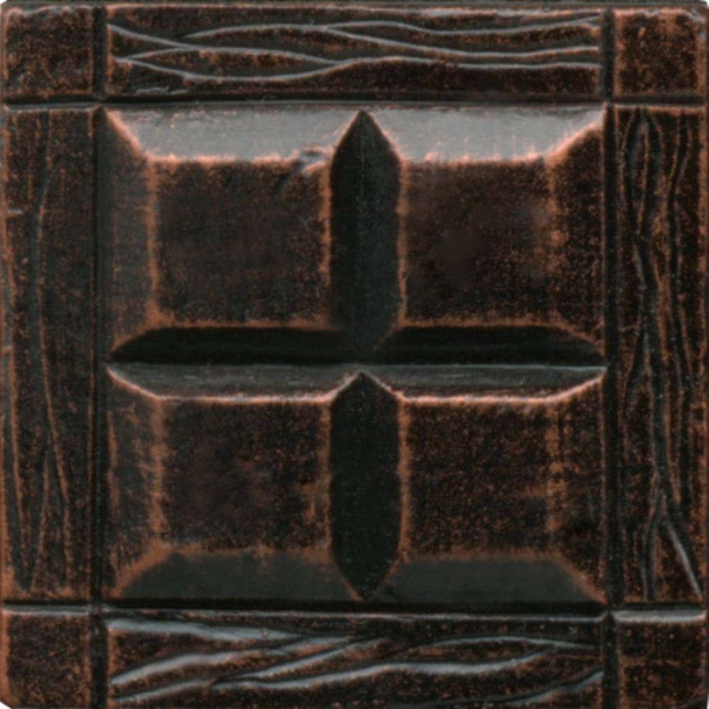 Armor in Oil Rub Bronze - Deco 1 X 12 - Style 4 Metal Tile