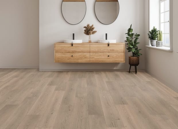 Woodlette Estates in Smoke Wisp Oak Laminate