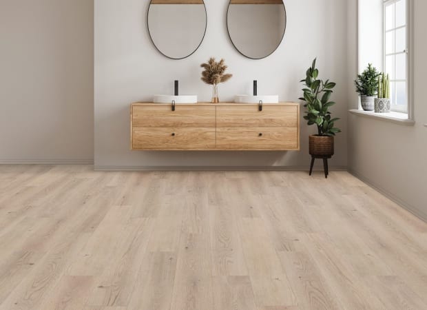 Woodlette Estates in Flint Stone Oak Laminate