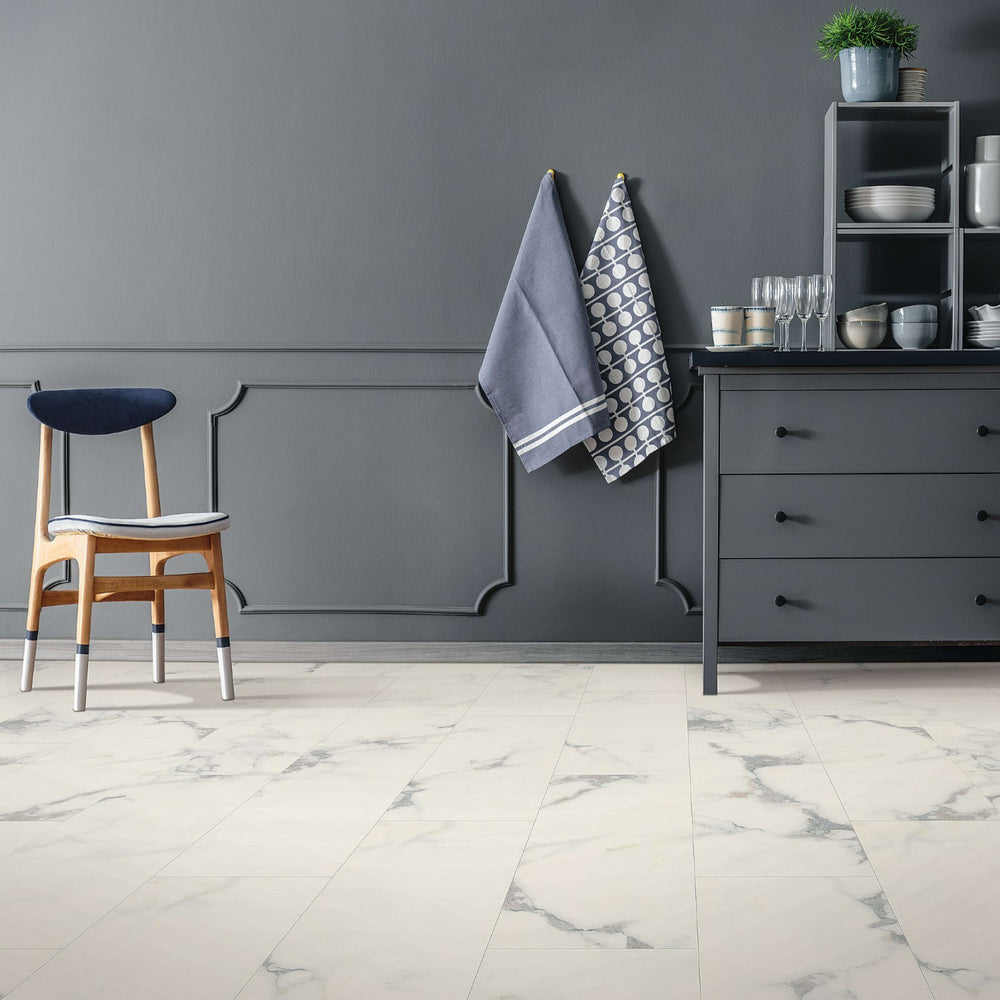 Tile Options in Blush Luxury Vinyl