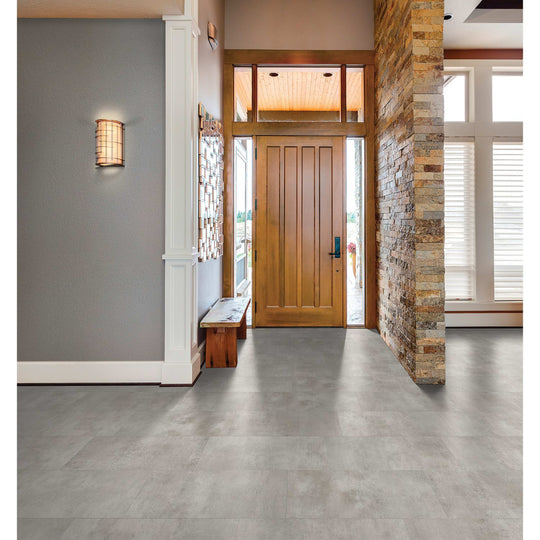 Tile Options in Resurfaced Concrete