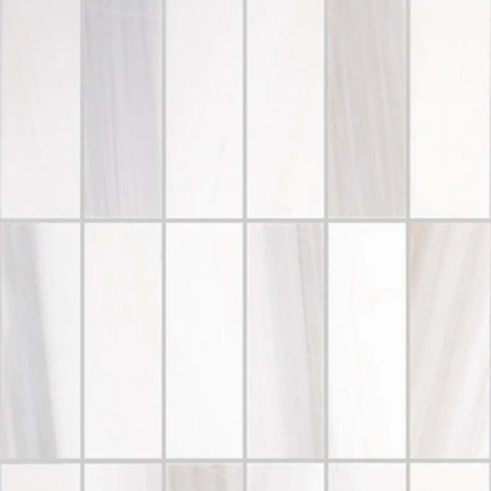 Perfit Mosaix in Calacatta Dolomiti Straight Stack Tile