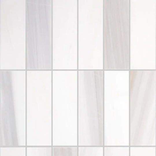 Perfit Mosaix in Calacatta Dolomiti Straight Stack