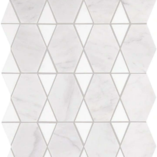 Perfit Mosaix in Saran White & Thassos Reverse