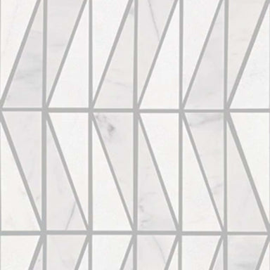 Perfit Mosaix in Saran White Wedge Tile