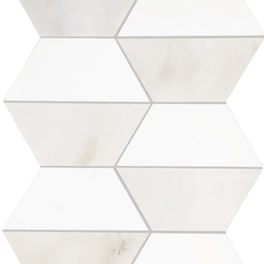 Perfit Mosaix in Paradise & Thassos Half Hex