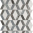 Perfit Mosaix in Ashen Palissandro & Carrara Wh Hinge Tile