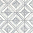 Perfit Mosaix in Grey Palissandro & Thassos Maze Tile