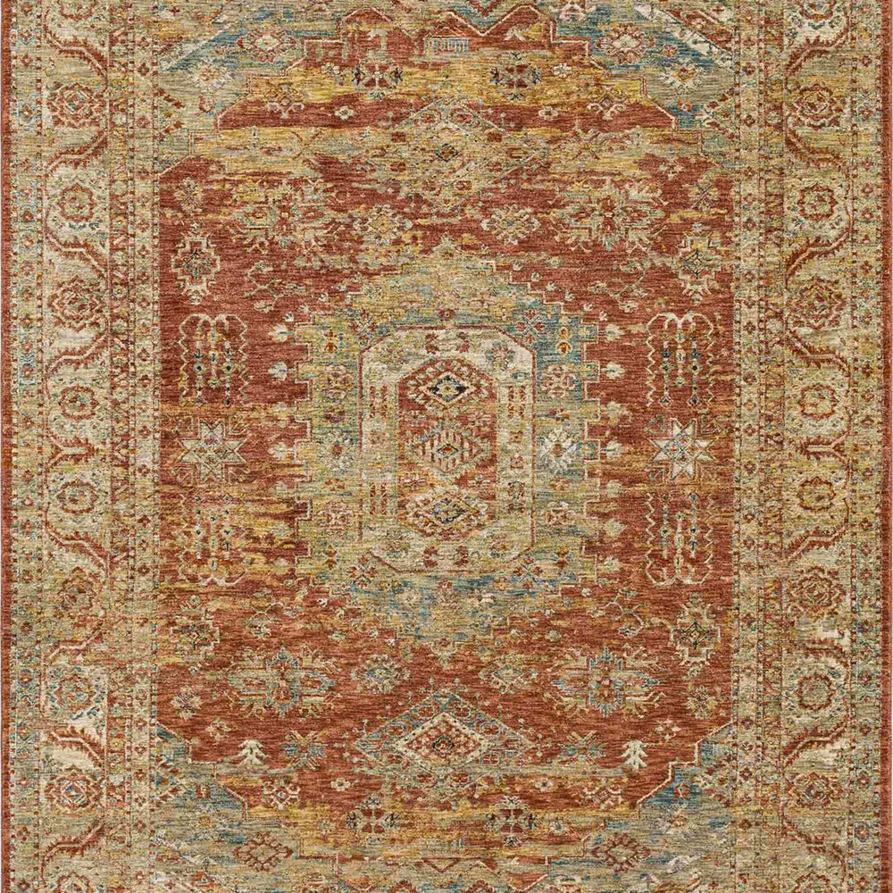 Palu Rust in Rust 10'X14' Area Rugs