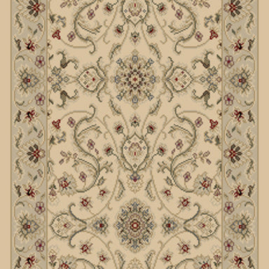 Regalia Runner in Bone China Carpet