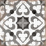 Rhapsody in Spade 13" X 13" Tile