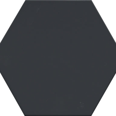 Rhythm in Black Hex 11" X 13" Tile