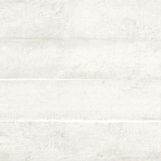 Rift in White 16" X 47"