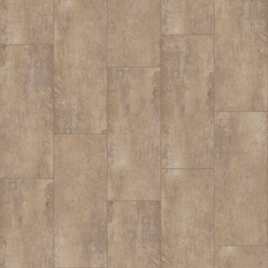 Tile Collection in Rust Metallic Luxury Vinyl