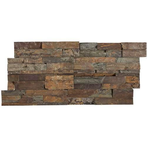 Stacked Stone in Tibetan Slate (Stacked Stone Natural Cleft Ungauged) Natural Stone