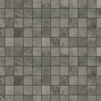 Slate Attache in Meta Dark Gray - Mosaic Tile