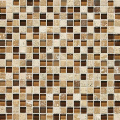Stone Radiance&trade; in Caramel Travertino Blend Natural Stone