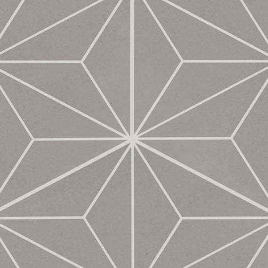 Scrapbook in Memory Grey Asanoha Hexagon