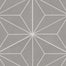Scrapbook in Memory Grey Asanoha Hexagon Tile