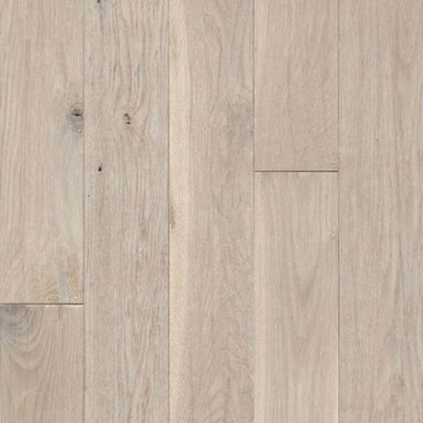 Signature Scrape White Oak Solid in Snowpeak 5" Hardwood
