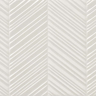 Sparkle in White Chevron 12" X 39" Tile