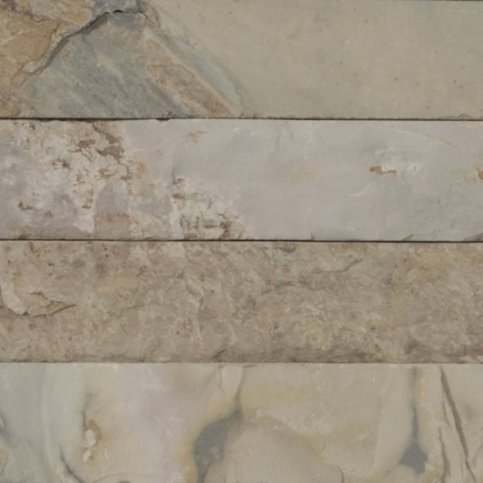SLATE, QUARTZITE & SANDSTONE in Autumn Lilac - Stacked Corner Set 6" X 24" X 1.25" Natural Stone
