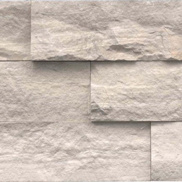 Structure in Structure Stacked Ledger Cream (Limestone) 6‚Äù X 24‚Äù Natural Stone