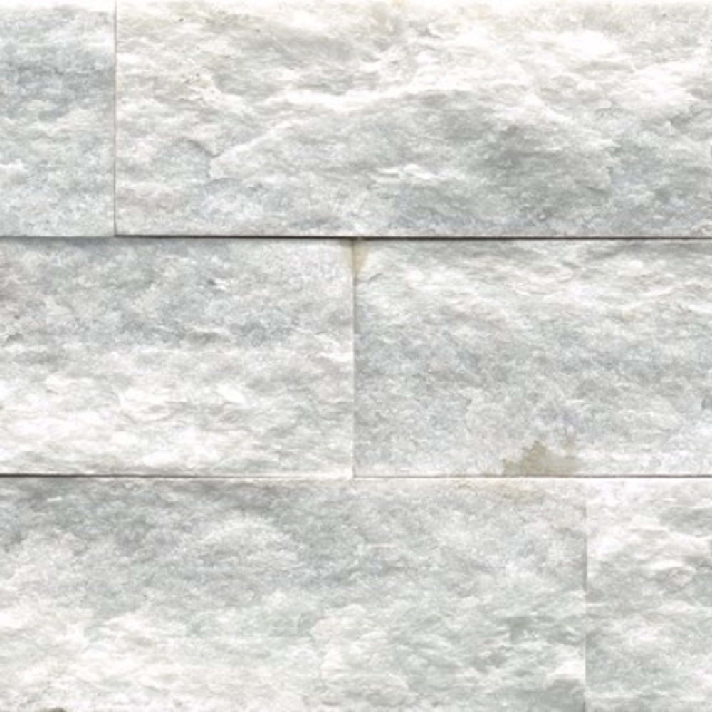 Structure in Structure Stacked Ledger Gray (Marble) 6‚Äù X 24‚Äù Natural Stone