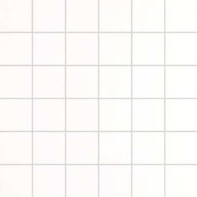 Style II in Pure White Mosaic 12" X 12" Tile