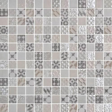 Uptown Glass in Metro Cream Glass Tile