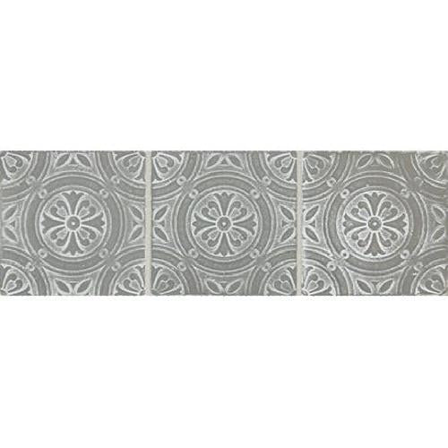 Vintage Metals in Whitewash Titanium - Rosette