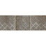 Vintage Metals in Whitewash Classic Bronze - Flower Metal Tile