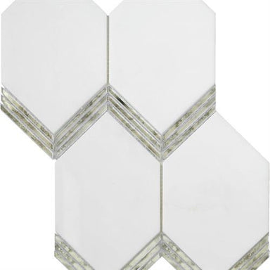 Intrigue in Picket Mirror Tile