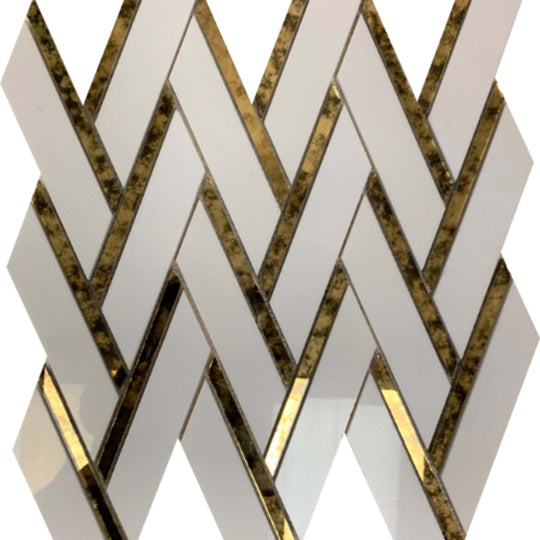 Impulse in White Chevron