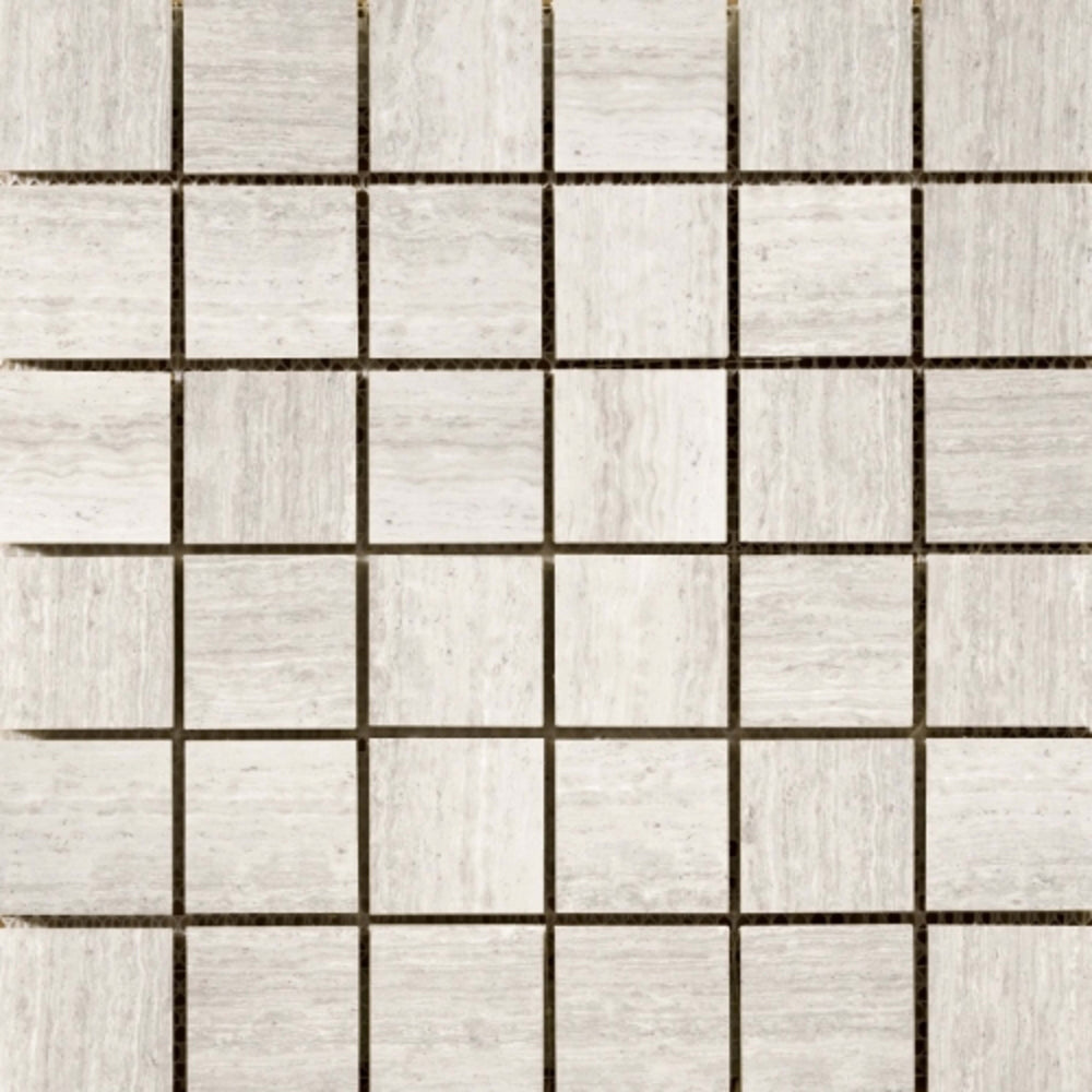 Metro in Cream 2" X 2" Honed Natural Stone