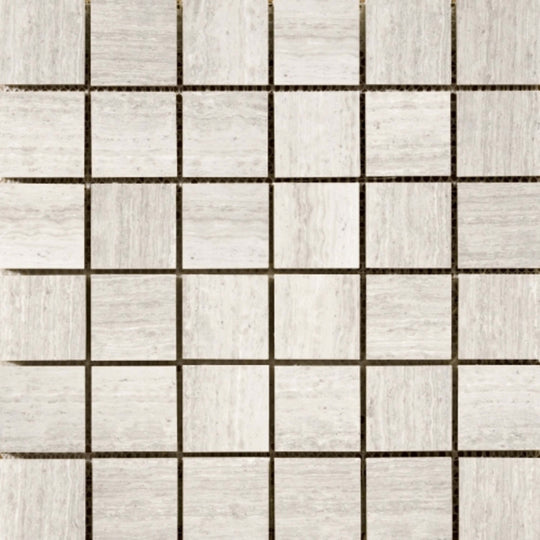 Metro in Cream 2" X 2" Honed