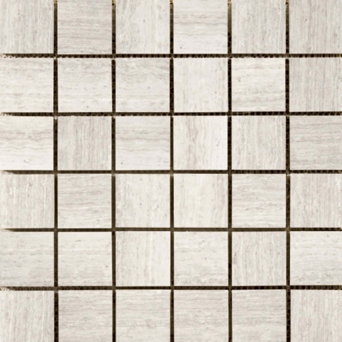 Metro in Cream 2" X 2" Honed Natural Stone
