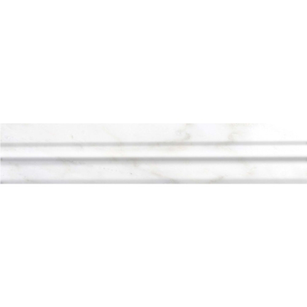 Marble Winter Frost in Winter Frost 2"x12" Og Natural Stone