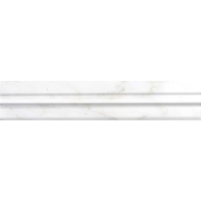 Marble Winter Frost in Winter Frost 2"x12" Og Natural Stone