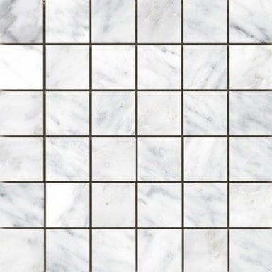 Marble Winter Frost in Winter Frost Mosaic - Mesh Mosaic Natural Stone